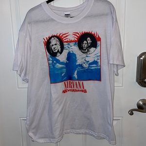 Nirvana Nevermind band tee
